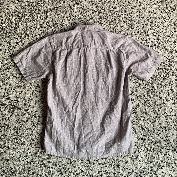 Patagonia Hemp Organic Cotton Blend Daisy Lemon Print Short Sleeve Shirt Small - Picture 16 of 16